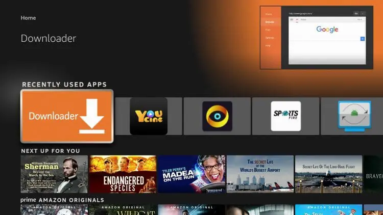 Downloader – instalacja na FireStick